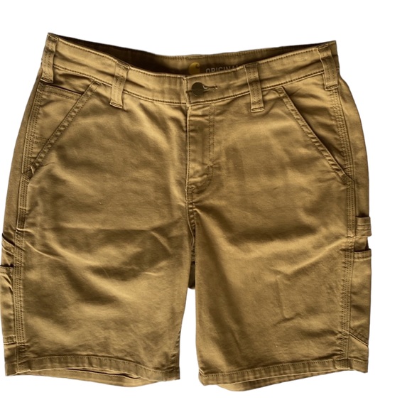 NWOT Carhartt Mens cargo brown shorts. Size 4. Excellent condition. - Picture 9 of 10